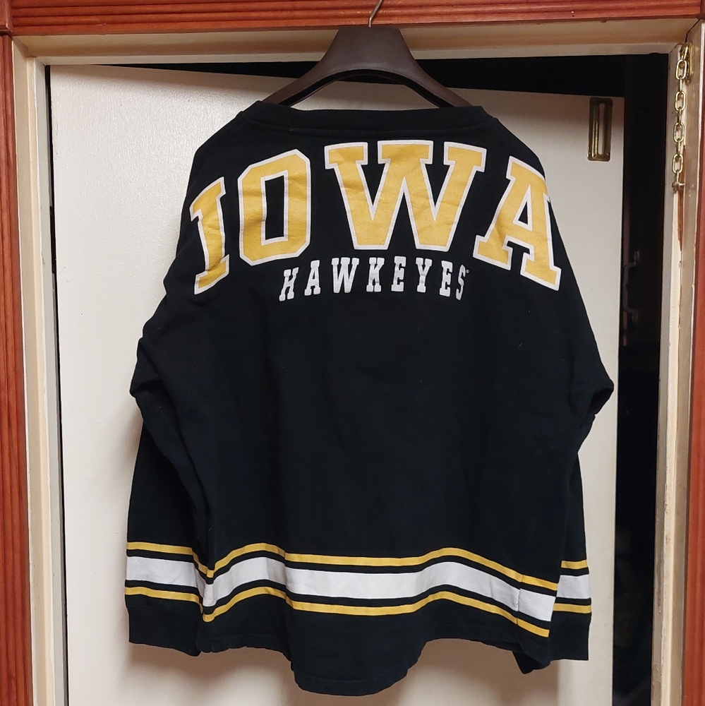 Campus Heritage Black Sweatshirt/Hockey Style Jersey